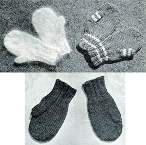 Childrens Mittens Knitting Patterns