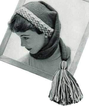 Knitted Stocking Hat 83