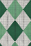 3 Color Diamond socks pattern