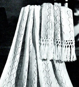 Snow Queen Afghan Pattern #B-253