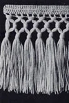 triple knot fringe pattern