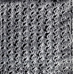 Knitted Dress Pattern chart