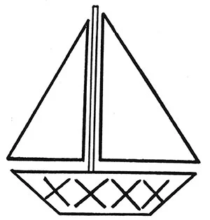 Bobby Shafto Creeper Pattern #5107 diagram