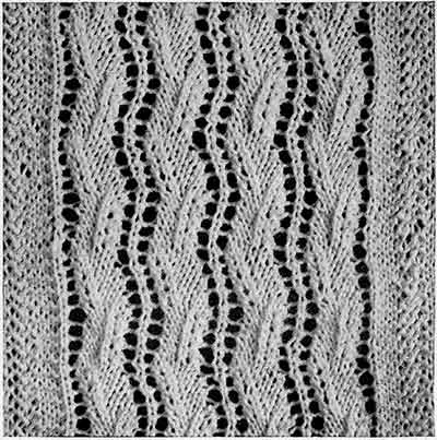 Pomander Walk Bedspread Pattern #650 swatch