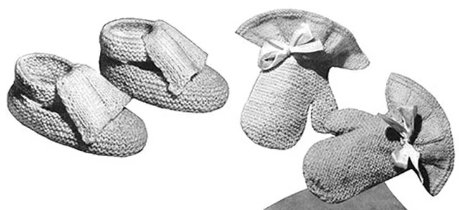 Shoes and Mittens Pattern #5061
