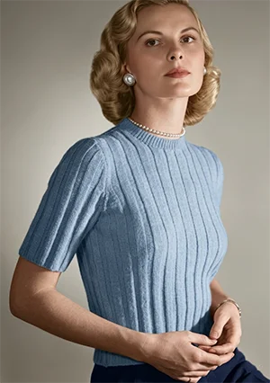 Ribbed Blouse Pattern #5321