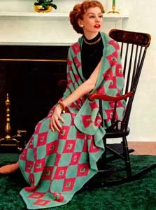 Harlequin Afghan Pattern