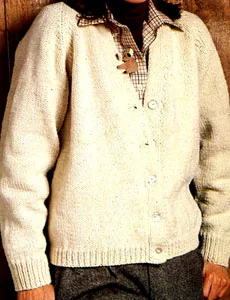 V-Neck Cardigan Pattern