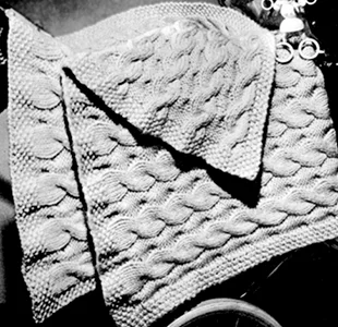 Carriage Trade Afghan Pattern #B-141