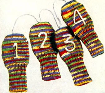 Golf Club Mitts Pattern #S-603