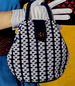 Knitted Bag Pattern #S-624
