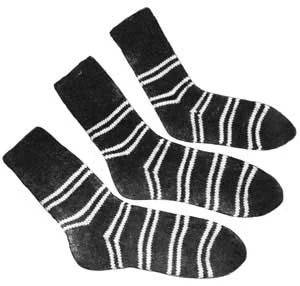 Children's Striped Socks Pattern #302