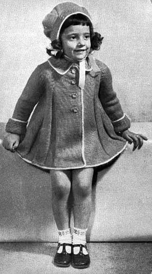 Girl's Coat Pattern #702