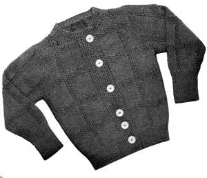 Snowtime Cardigan Pattern #706