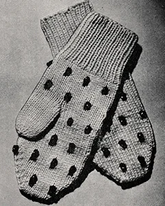 Mittens Pattern #141