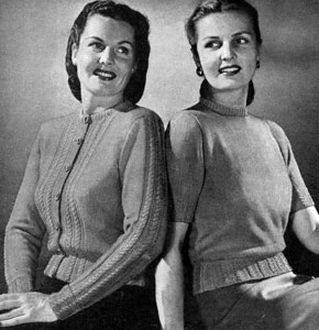 Twin Sweater Set Pattern #188
