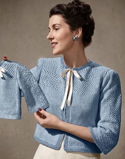 Bed Jacket Pattern #193
