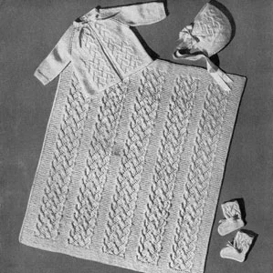 Infant's Five Piece Set Pattern