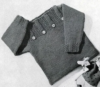 Pullover Pattern | Sizes 1—2 and 3 Yrs.