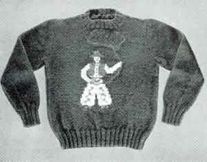 Cowboy Sweater, Size 10