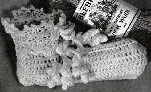 Women's Slipper Pattern No. 523 | Sizes Small to Large