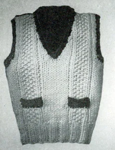 Senior and Junior Time Vest Patterns