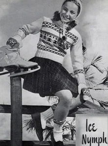 Ice Nymph Sweater Set Pattern | Sizes 10 (12-14)