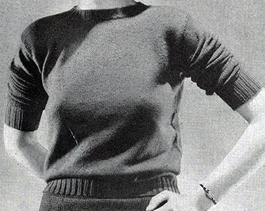 British Classics Pullover Pattern #1056