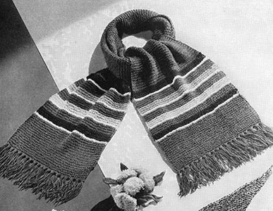 Boucle Scarf Pattern #2207
