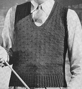 Par Vest Pattern #322
