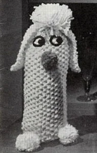 Friendly Pup Bottle Cover Up Pattern