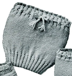 Knitted Soakers I No. 4304