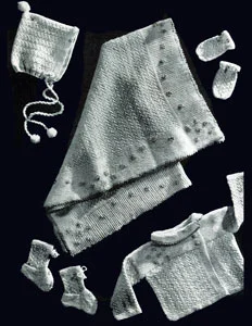 Knitted Set No. 4310
