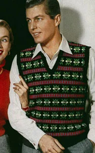 Mens Fair Isle Slipon Pattern