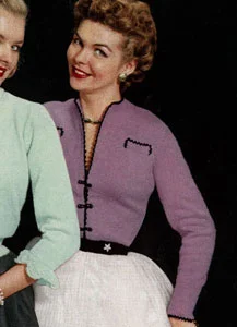 Lavender V-Neck Blouse Pattern