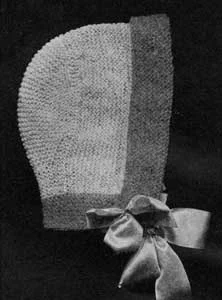 Baby Bonnet Pattern
