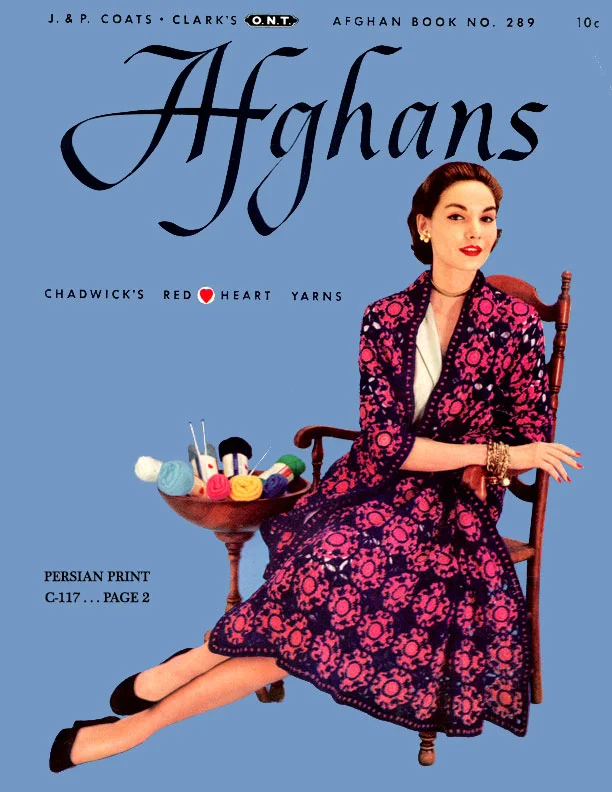 Afghans | Book No. 289 | The Spool Cotton Company