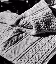 Isle of Aran Afghan Pattern