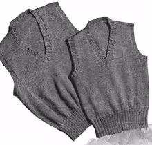Sleeveless Pullover Pattern #S-113
