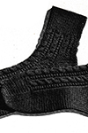 Cable-Stitch Anklets Pattern