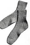 Novelty-Stitch Anklets Pattern