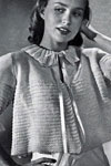 bed jacket pattern