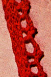 knitted edging pattern