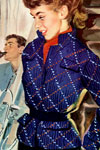 womans argyle jacket