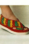 beach sandal crochet pattern