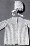 infants coat and bonnet pattern