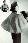 poodle cape stole