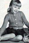 girls cardigan pattern
