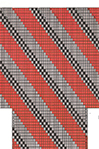 Diagonal Stripe No. 1 socks pattern