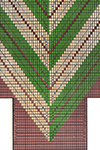 Chevron Diagonal Stripes socks pattern